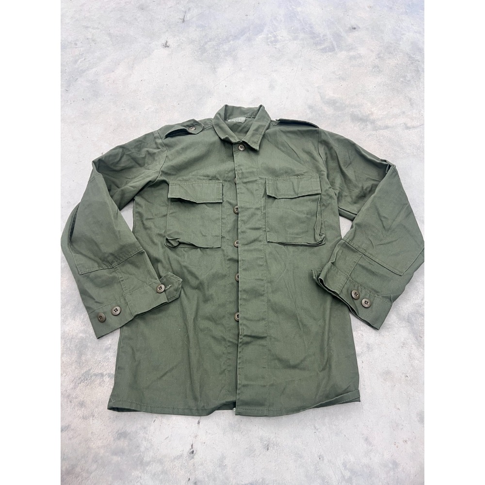 Camo Distributors Tactical Shirt Mens XS Olive Green Military‎ Utility Workwear